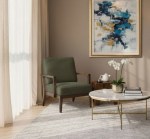 ريستي كرسي أنيق لغرفة المعيشة