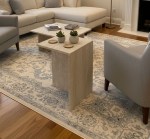 طاولة جانبية رخام طبيعي