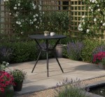 طاولة بلاستيك أسود