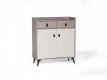 Ultra Wooden Shoe Cabinet With Two Doors Woody - Image 3