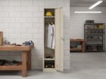 Personal Locker Cabinet, 1 Door – Beige - Image 3