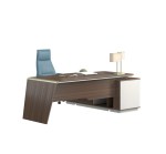 مكتب مع وحدة جانبية تنلى