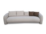 Clara 4-Seater Sofa 280 cm – Beige - Image 4