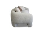 Clara 3-Seater Sofa 230 cm – Beige - Image 8