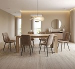 سيلفا طقم طاولة طعام مع الكراسي