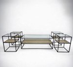 ايكو طقم طاولات قهوة