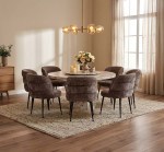 طاولة طعام دائرية