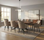 طقم سفرة بني