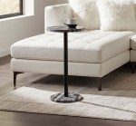 ستون طاولة خدمة سوداء