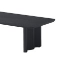 Dora Black Wooden Coffee Table – 120 cm | Woody - Image 4