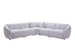Vento Gray Armless 1-Seater Sofa | Woody - Image 8