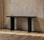 دورا كونسول خشب أسود