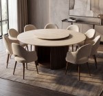 طاولة طعام دائرية