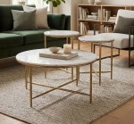 طاولة قهوة رخام